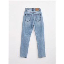 Джинсы женские CONTE Джинсы mom slim CON-400 c высокой посадкой
