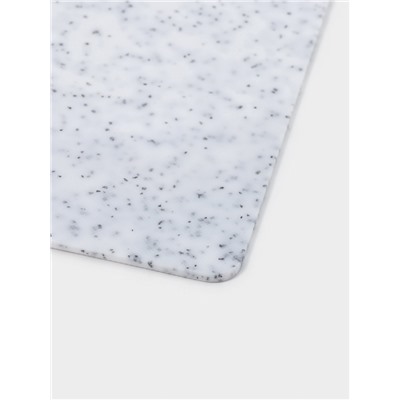 Доски разделочные, набор 2 шт., 24×14 см, 28×18 см, пластик, белые в крапинку