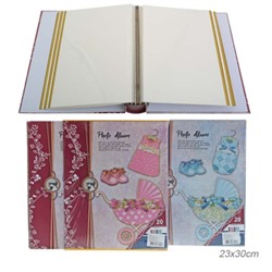 Фотоальбом магнитный 20 листов С новорожденным / 9319 /уп 24/