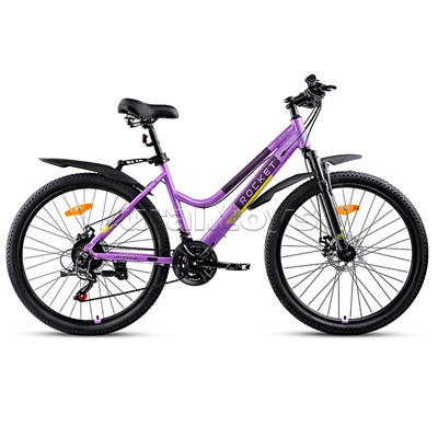 Велосипед 26" Rocket lady Alloy 26, цвет лиловый, размер 17"
