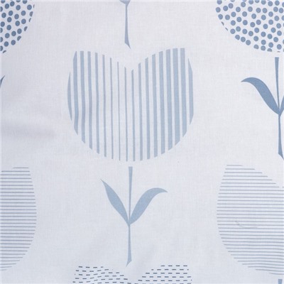 Постельное бельё дуэт «Этель. Тюльпаны (вид 1)», поплин