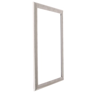 Рама для картин (зеркал) 40×50×2.7 см, пластиковая, Calligrata 6472, серебристая