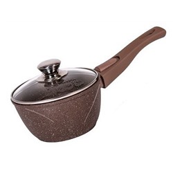 Ковш 1,7л АП Гранит brown со съемной ручкой арт.082806