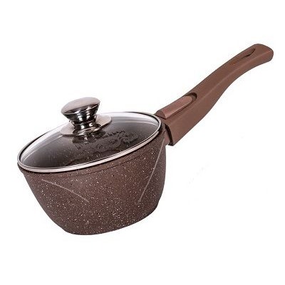 Ковш 1,7л АП Гранит brown со съемной ручкой арт.082806