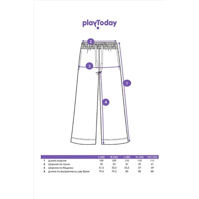 Брюки PLAYTODAY, 1184914