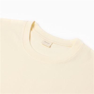 Футболка женская MINAKU, цвет молочный, размер 42-44