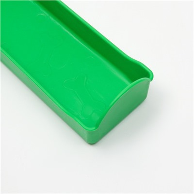 Поилка прогулочная, 500 мл, пластик, зеленая