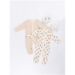 КОМБИНЕЗОН НАТЕЛЬНЫЙ ДЕТСКИЙ (2ШТ.) 14005-2
