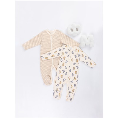 КОМБИНЕЗОН НАТЕЛЬНЫЙ ДЕТСКИЙ (2ШТ.) 14005-2