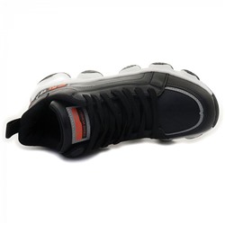 B8500-1 черн Ботинки деми для девочек (36-41)/8