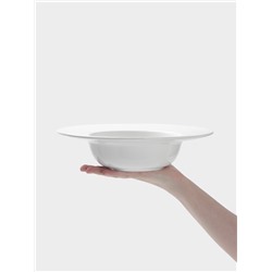 Тарелка для пасты Hanna Knövell, 650 мл, d=26.5 см, фарфор, белая