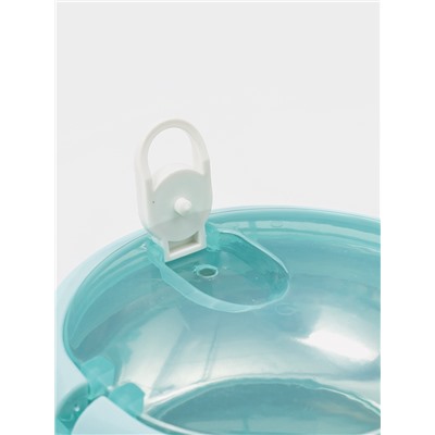 Ланч бокс TAKE IT EASY «Милави», 1.1 л, ёмкость 500 мл, 2 уровня,, сохраняет тепло 2 ч, нержавеющая сталь, белый, голубой