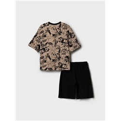 Комплект трикотажный для мальчиков: фуфайка (футболка), шорты