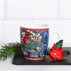 Кружка новогодняя 250 мл / 28038 /уп 96//