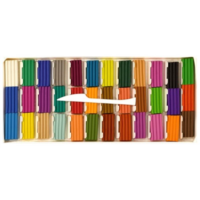 Пластилин  36цв 540 гр. со стеком ПКМ36-К Каляка-Маляка