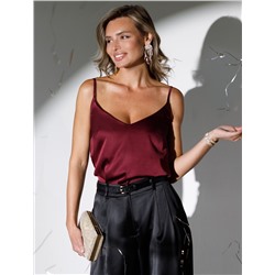 Топ из сатина