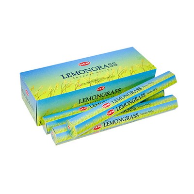 HEM Благовония шестигранник упаковка 6шт: Lemongras (1 блок)