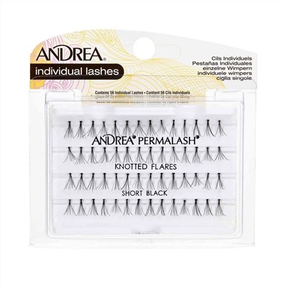 Andrea Пучки ресниц узелковые 25010, короткие, черный 7471