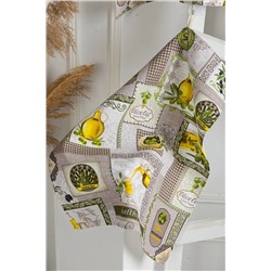 Натали Полотенце Набор вафельных полотенец Оливки