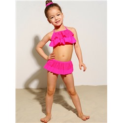 Купальный костюм трикотажный для девочек