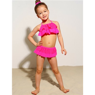 Купальный костюм трикотажный для девочек