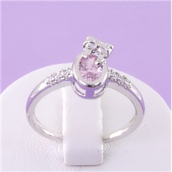 Кольцо родий H01-1834р  размер 17,5 18 19