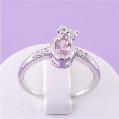 Кольцо родий H01-1834р  размер 17,5 18 19