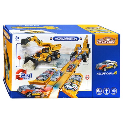 Машина-Катапульта "Экскаватор/Грейдер" в коробке