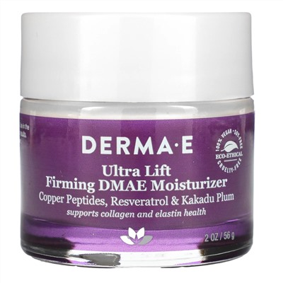 Derma E, увлажняющий крем для разглаживания морщин с ДМАЭ, 56 г (2 унции)