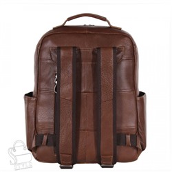 Рюкзак мужской кожаный 3926Z brown Zinimsk