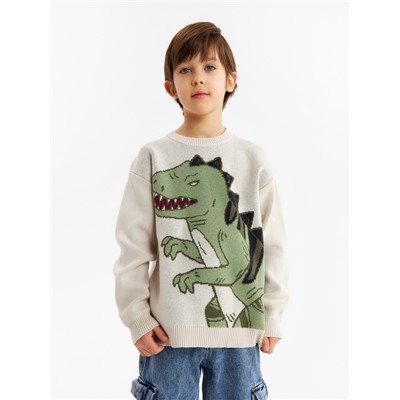 Джемпер детский KAFTAN T-Rex, размер 32 (110-116 см)