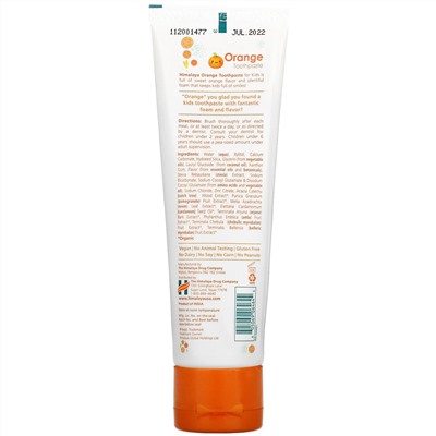Himalaya, Kids, Orange Toothpaste, 4.0 oz ( 113 g)