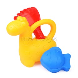 Песочный набор "Жирафик" (лейка, грабельки, формочка) в сетке