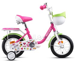 Велосипед 12" Rocket Bella, цвет розовый