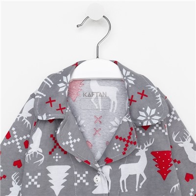 Пижама детская KAFTAN «Скандинавия» размер 36 (134-140 см)