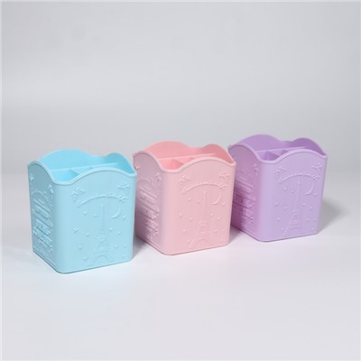 Подставка для хранения, 4 ячейки, 10×8.5×8 см, МИКС