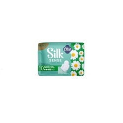 Ola! Silk sense Прокладки 10шт Extrafix Нормал ромашка