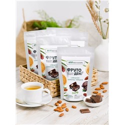 Финиковые конфеты без сахара / апельсин-шоколад-миндаль / 150 г / ТМ Фрутодень