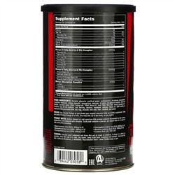 Universal Nutrition, Animal Omega, комплекс незаменимых жирных кислот, 30 саше