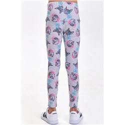 Брюки модель "леггинсы" д/дев Juno SS22GJ550 LEGGINGS серый меланж