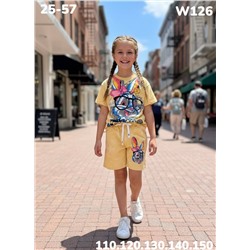 Костюм W126 жёлтый