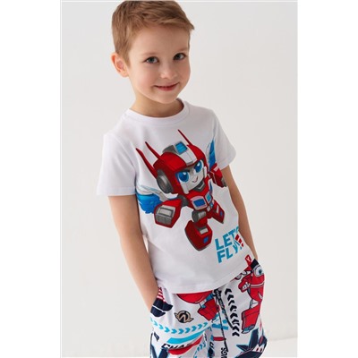 Фуфайка трикотажная для мальчиков (футболка) PLAYTODAY, 1239643