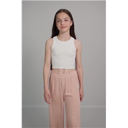 Льняные брюки для девочки Happyfox