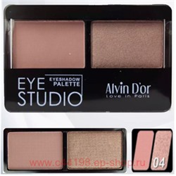 Alvin D`or Тени для век двойные Eye Studio тон 4 AES14