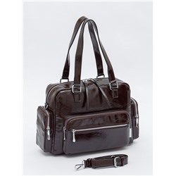 Сумка 5602S coffee Velina Fabbiano-Safenta