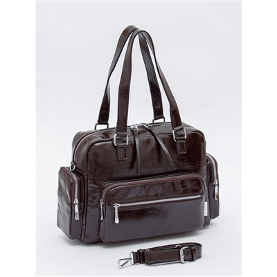 Сумка 5602S coffee Velina Fabbiano-Safenta