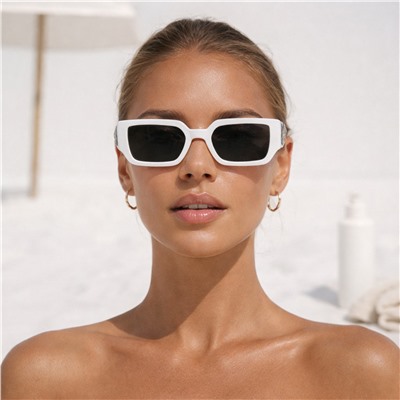 Солнцезащитные очки женские квадратные, арт.007.387