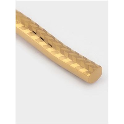 Нож столовый Magistro Kolos, длина 22 см, нержавеющая сталь, золотистый