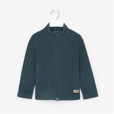 Джемпер флисовый детский MINAKU, тёмно-серый, размер 98 см