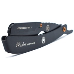 Бритва- шаветт PARKER SRXBLK PROFESSIONAL BARBER RAZOR для односторонних лезвий